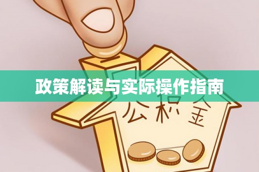 成功政策解读与实际操作指南