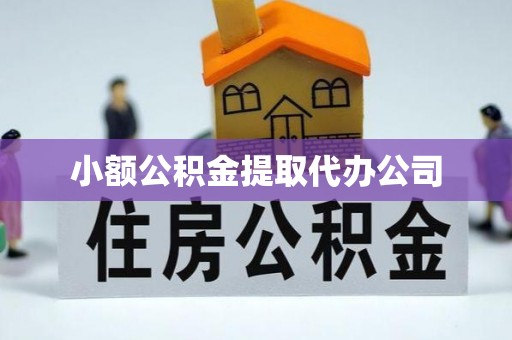 成功小额公积金提取代办公司